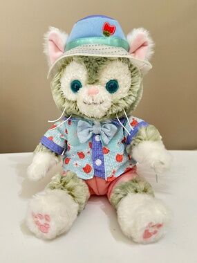 Disney Duffy & Friends Authentic 2024 Summer Gelatoni Plush Shanghai Disneyland